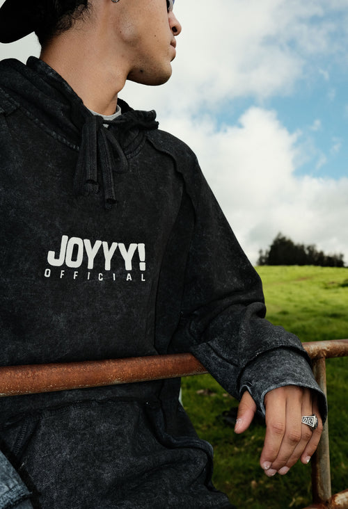 ANSWER THE CALL - ACID WASHED HOODIE